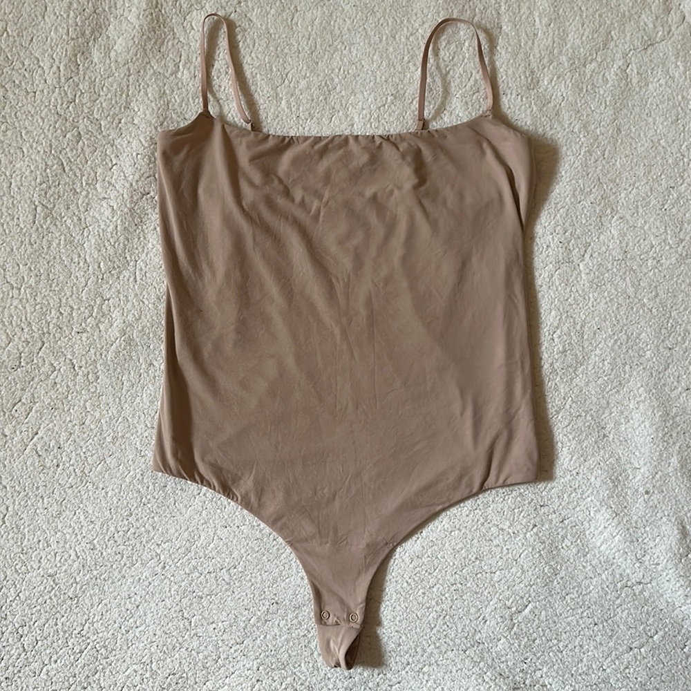 Skims | Fits Everybody Cami Bodysuit In Clay Size 2X